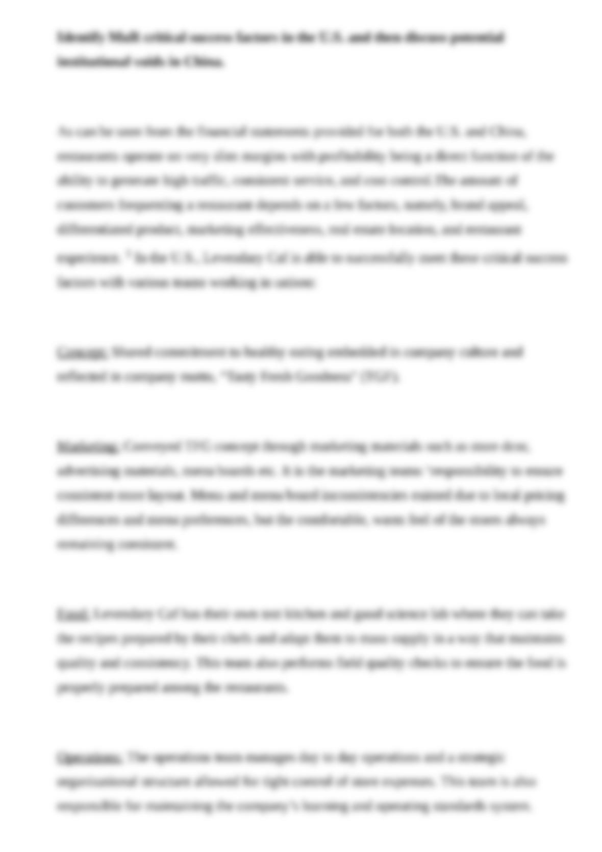 Levendary cafe the china challenge picture