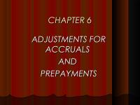 Accrual And Prepayment