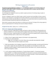 Writing Assignment 2