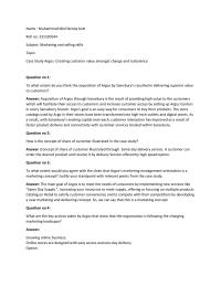 Case Study Argos