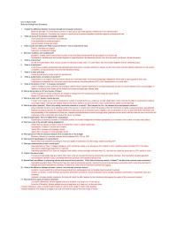 Bio Study Guide