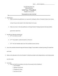Essential Questions