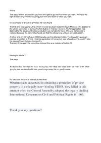 Human Rights Udhr