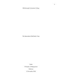 Innovation Of The Books Face