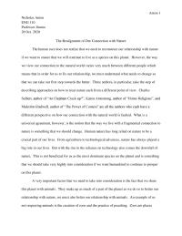 Essay Anton 1Nicholas AntonENG