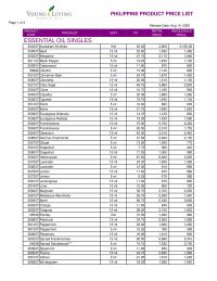 Essay PHILIPPINE PRODUCT PRICE