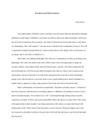 Freedom And Determinism