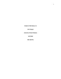 Research Paper 1Analysis of Ulta