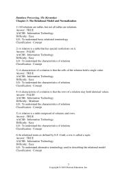 Database Storage & Design Chapter 3 1 Classification Concept 35 Constraint That Requires Instance Entity Exist One Relation Before