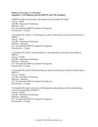 Database Storage & Design Appendix C 1 Difficulty Easy Lo Understand The Differences Between Er Generalizationsubtype Relationships And Idef1x