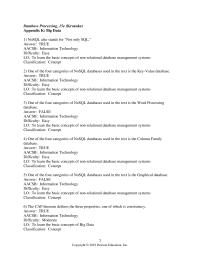 Database Storage & Design Appendix K 1 Dynamo Couchbase Server Bigtable Neo4j Answer Aacsb Information Technology Difficulty Moderate Lo