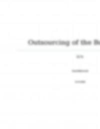 Outsourcing of the Boeing 787 Dreamliner
