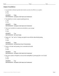 Communications Chapter 5 Prepare Speech Manuscript For The Audience Use