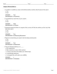 Communications Chapter 6 Powered Cognero Page Name Class Date