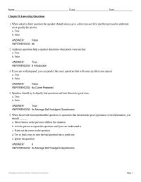 Communications Chapter 8 Manage Self-indulgent Questioners Cengage Learning