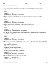Communications Chapter 16 Concept Mapping Visual Method Taking Your Ideas
