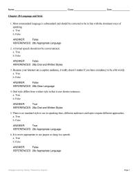 Communications Chapter 28 Uses Longer Sentences Uses Fewer Personal Pronouns