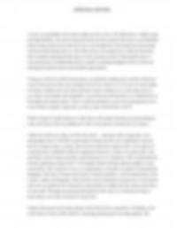 Personal History Story