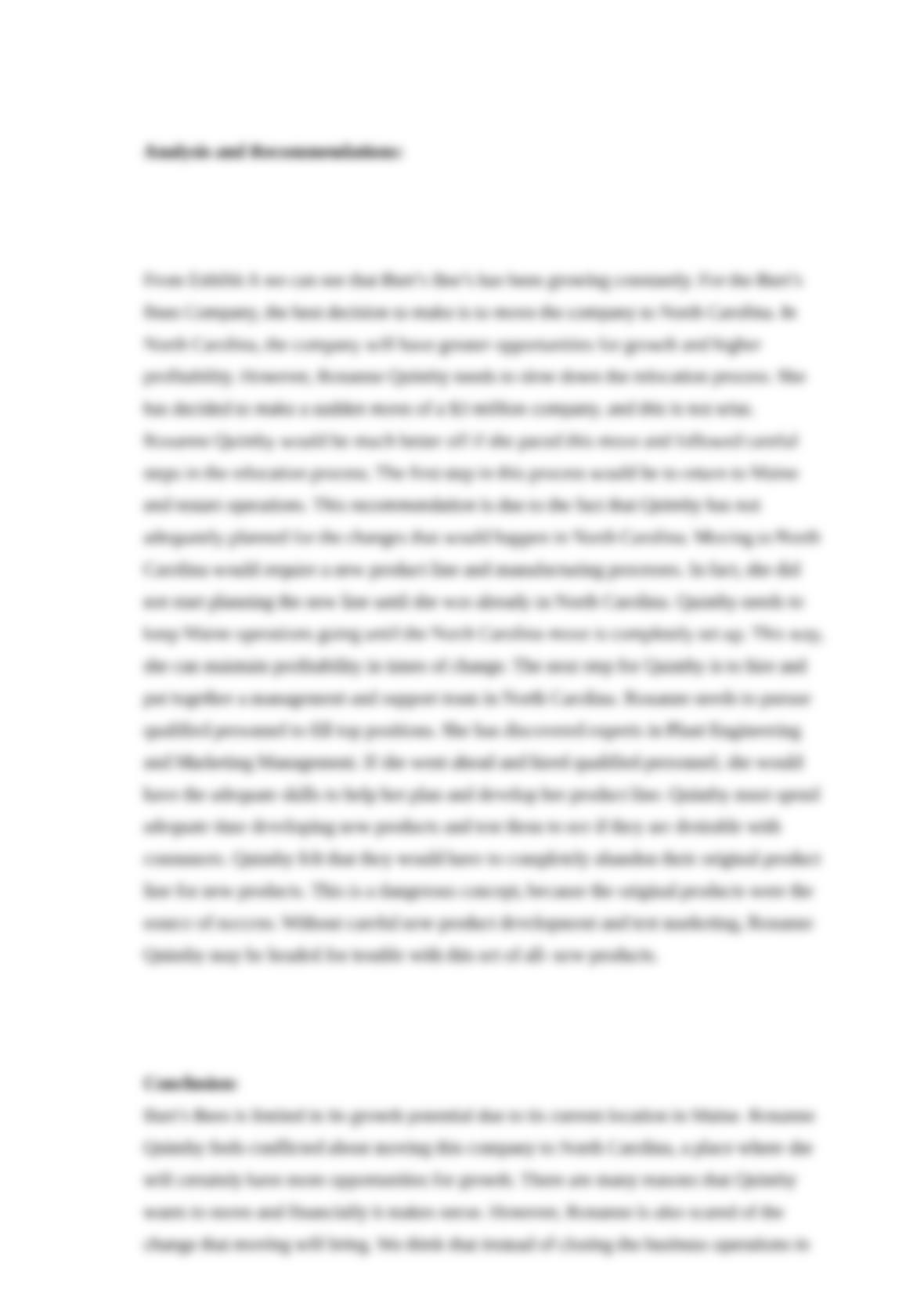 Roxanne quimby case essay picture