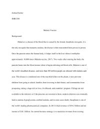 Malaria Case Study