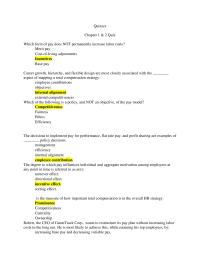Quizzes QuizzesChapter 1 amp 2