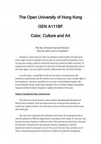 Culture And Art Essay Writing