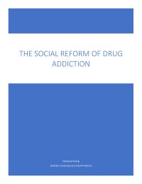Drug Addiction Social Reform