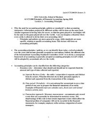 Essay LaiACCT120020 lecture 2ADA