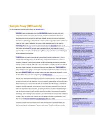 Sample Esasy