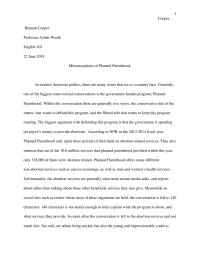 Misconceptions About Planned Parenthood