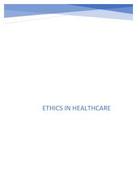 Ethical In Healthcare
