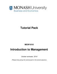 Tutorial Pack