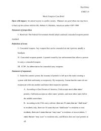Mock Congress Case Brief