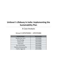 Unilever’s Lifebuoy In India: Implementing The Sustainability Plan