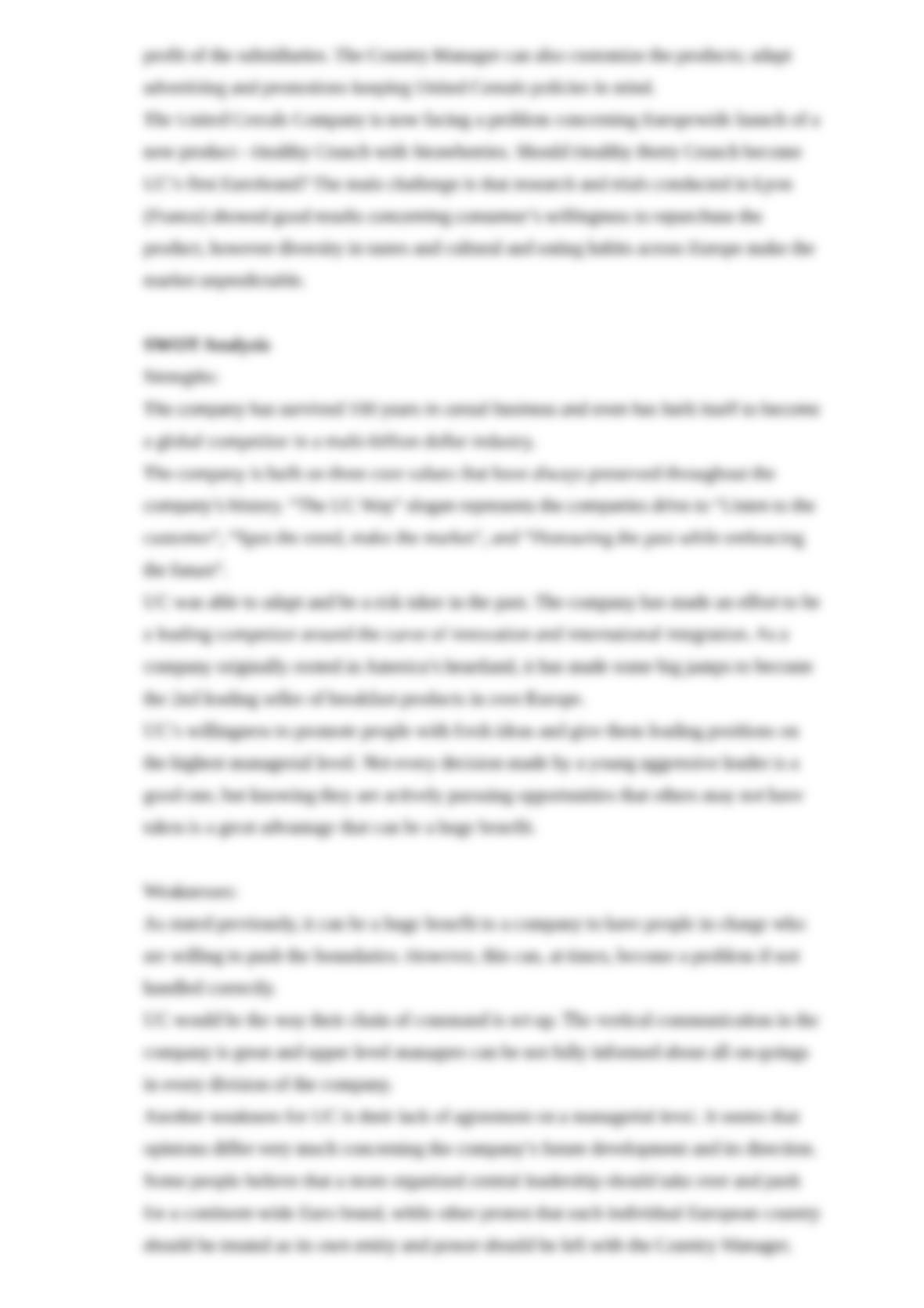 United cereal laura brills eurobrand challenge essay 07 image