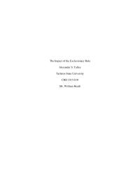 Rules Of Criminal Evidence