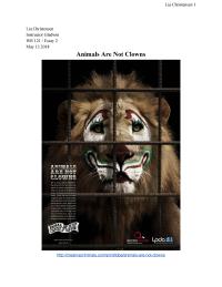 Animals Are Not Clowns