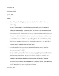 Assignment 10