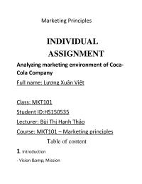 Individual assignment Marketing