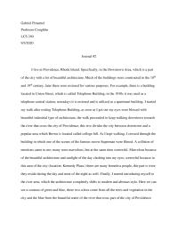 Journal Gabriel