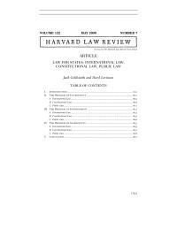 Article Law For States International Law