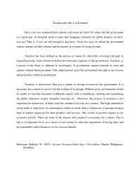 Taxation And Why Is It Essential