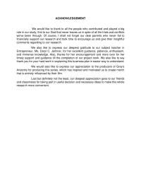 Acknowledgement