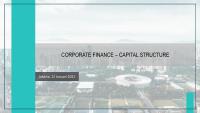 Financial Management CORPORATE