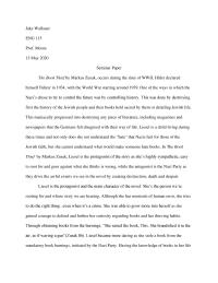 English Seminar Paper