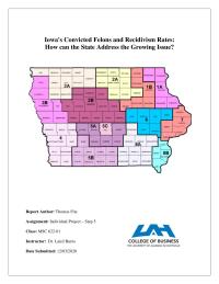 Recidivism Rates In Iowa
