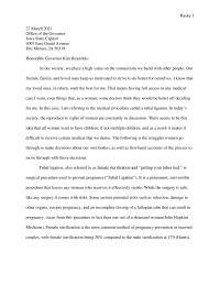 Position Letter