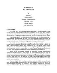 Case Study- Tsb