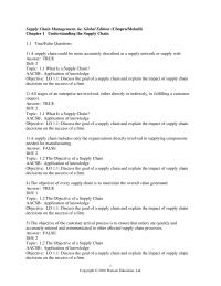 Supply Chain Supply Chain