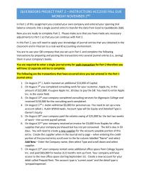 INSTRUCTIONS ACC2310 FALL DUE